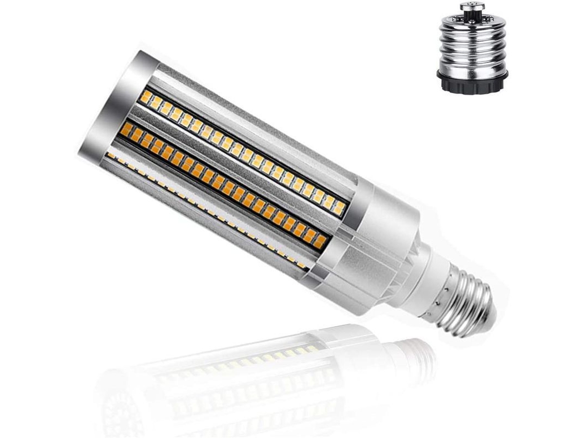 Lâmpada LED milho 50W, E27/E39/E40, 6000lm, 3000K, equivalente a 350W, para armazém, oficina, garagem, classe A+