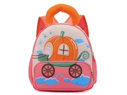 Mochila Ergonômica Eifson com Tela Respirável, 29x24x12cm - Rosa