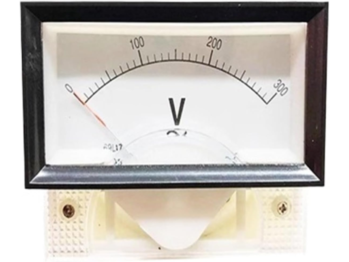 Amperímetro Analógico 1 Unidade 85 X 46 Mm (ac50v)