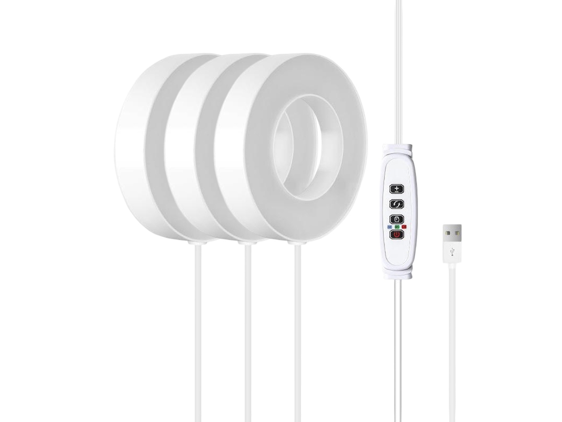 Elysve Lâmpada Led 9 Cm, Regulável, Luz Quente