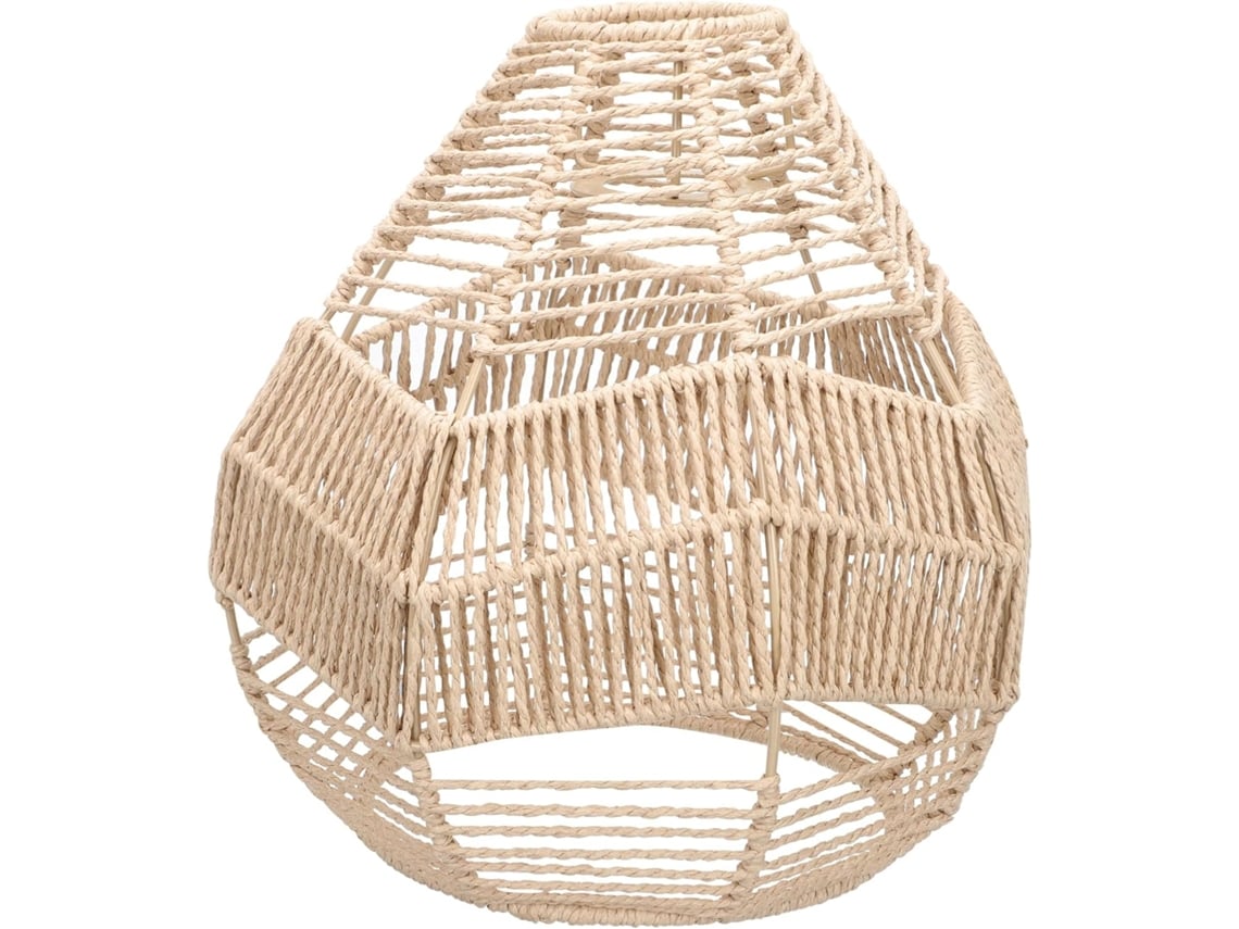 Luminária Pendente em Corda de Papel Cáqui, Estilo Simples, Resistente À Deformação. SFUSHOS