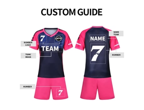 Conjuntos de Camisolas de Futebol para Crianças Personalizadas Camisolas de Futebol de Treino para Rapazes S XIMU