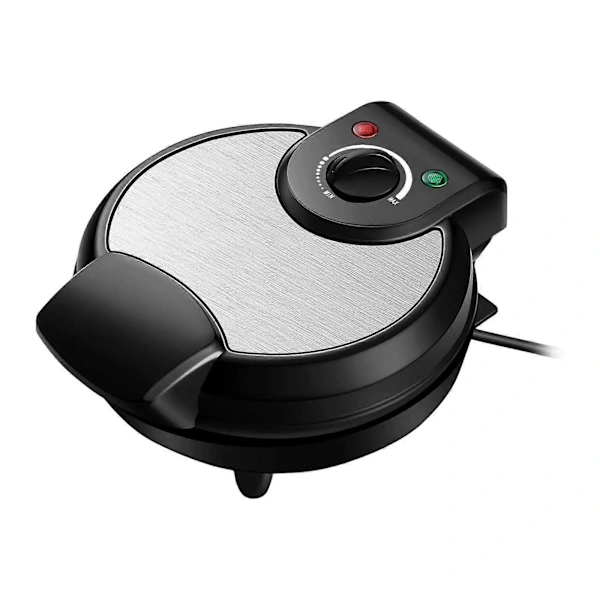 Mini Máquina De Waffles 1200w, Máquina De Panquecas Com Controle De Temperatura E Placa Para Waffles