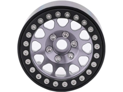 Cubo de Roda de Metal para Carro Rc Crawler 1:10 Scx10 / Scx10ii 90046/90047, Liga de Alumínio SFUSHOS
