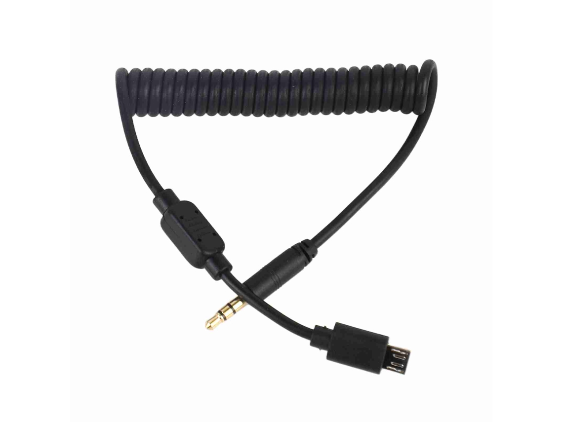 Cabo disparador remoto de 1 m com conector de 3,5 mm para flash de câmera, acessório para câmera GFX X LAXISCREED