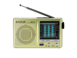 Rádio Portátil Bc r119 MDUG (kk9 Gold)