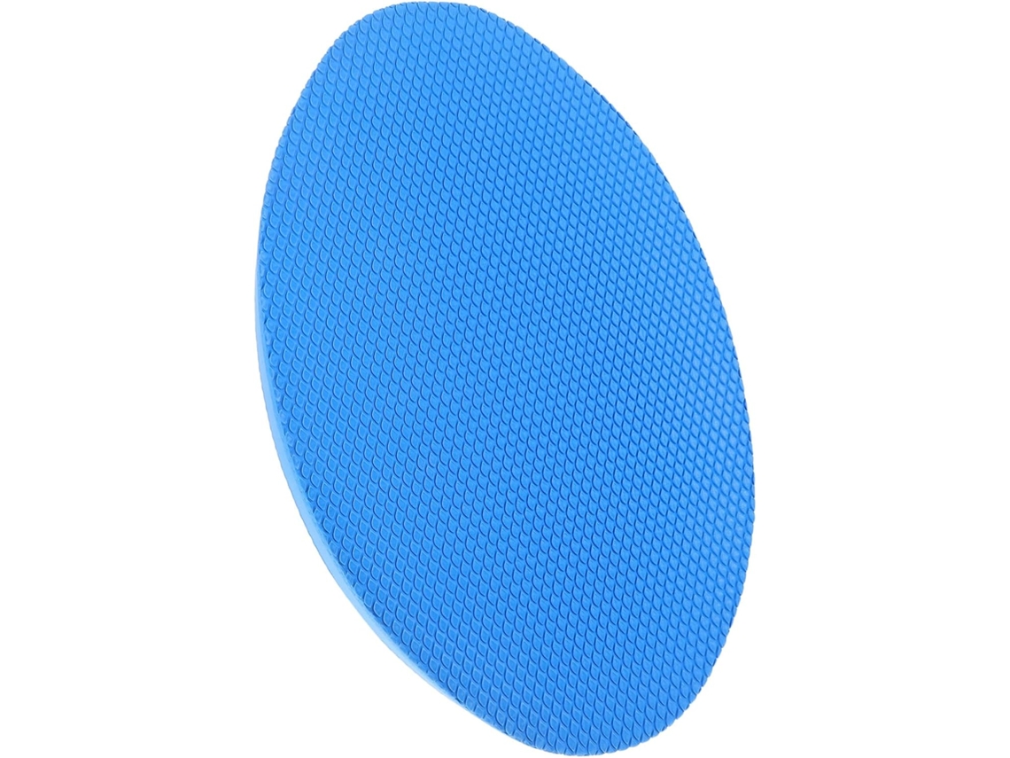 Disco de Estabilidade Besportble em Pvc Azul, Tapete Equilíbrio Oval para Exercícios Casa, Melhora a
