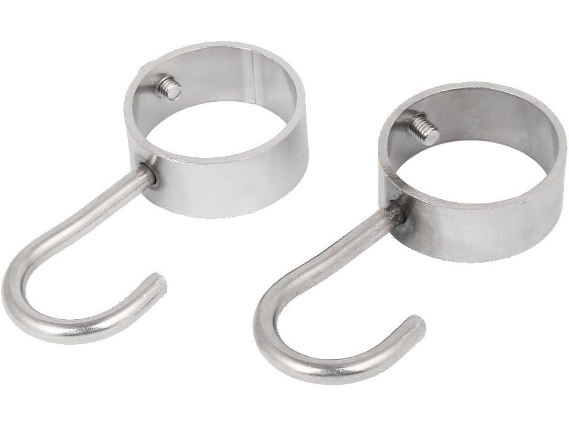 Cabide de Roupas para Banheiro, Diâmetro 34mm, 2 Unidades CHABERLU