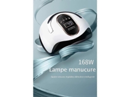 168w Uv Led Nail Dryer Lamp, Lamp Dryer, 4 Timers 10/30/60/99s, For All Gels GOKOCO