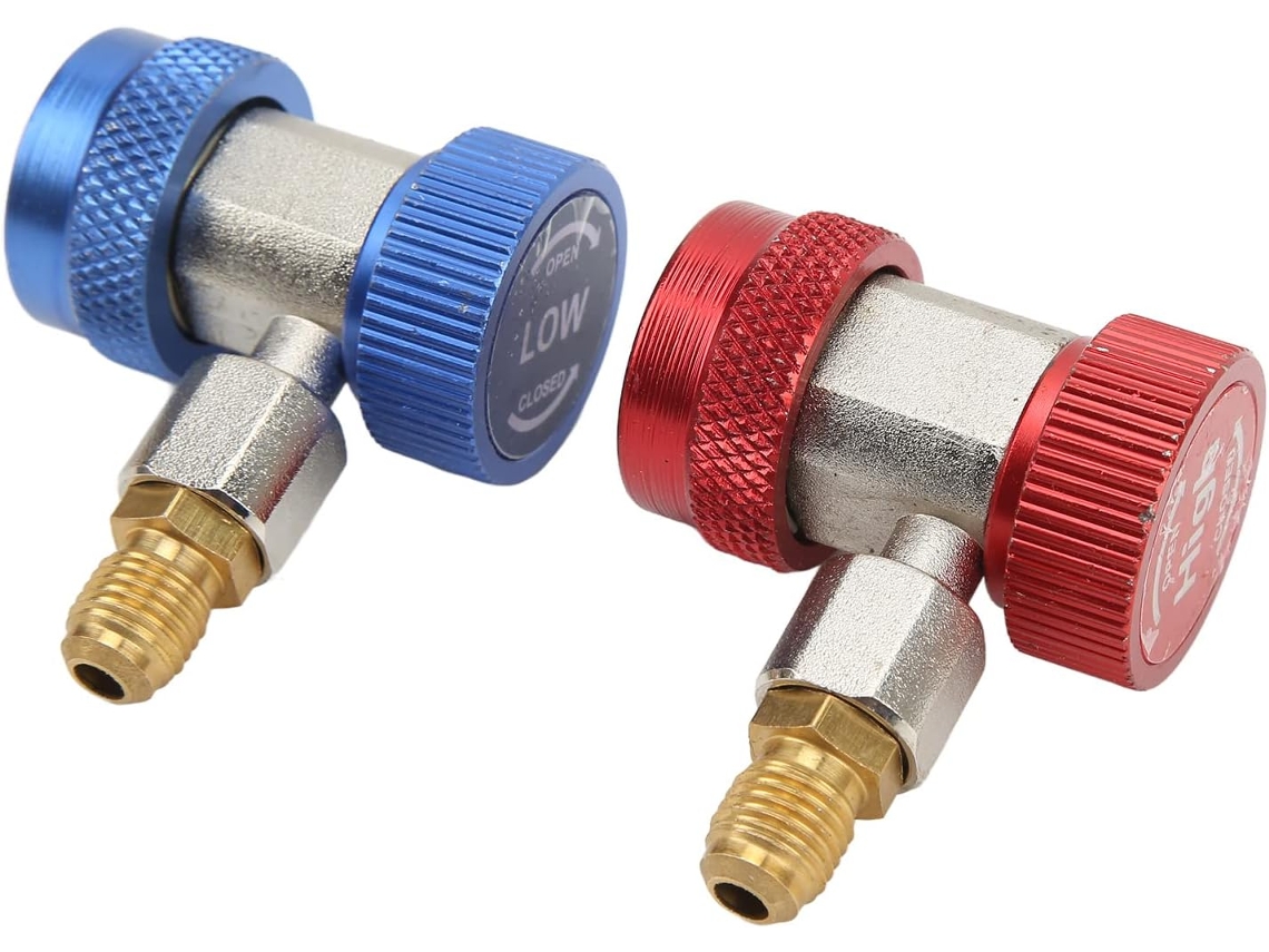Conjunto De Engate Rápido Ac R134a, Conector Adaptador Superior E