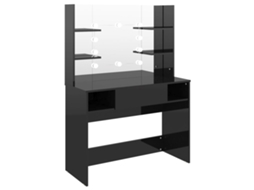 Makeup Table, Makeup Tables Vidaxl Preto Mdf (n/a)