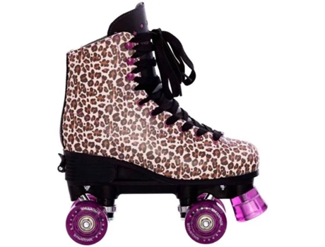 Patins de Rodas Ajustáveis SUPREME ROLLERS Del Rey Leopard