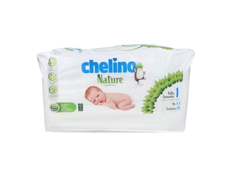 Fraldas  Nature tamanho 1 1-3Kg 28 unidades