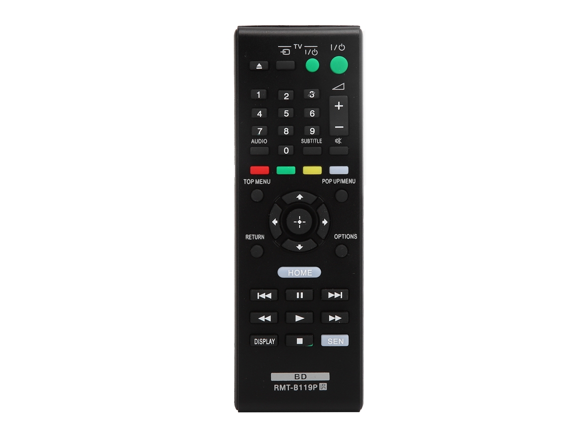 Controle Remoto Substituto Para Dvd Player Sony Bdps5100 Bdps490 Bdps590