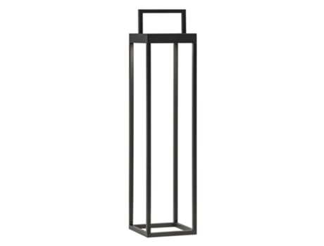 Logo Antracite Solar Levou Lanterna 2.2W Bateria Ip54 H. 52.5Cm ROSSINI ILLUMINAZIONE
