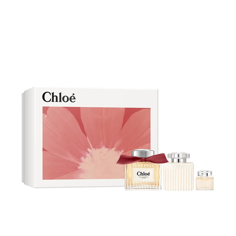 Conjunto de Assinatura CHLOÉ 3 Pcs Parfum 100 Ml + Loção Corporal 100 Ml + Parfum 5 Ml