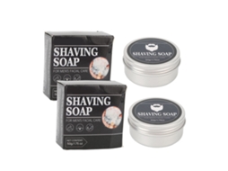 2 Pcs Creme De Barbear 50g Com Espuma Rica E Cremosa Limpeza Profunda Hidratação Para Homens Presente Ideal