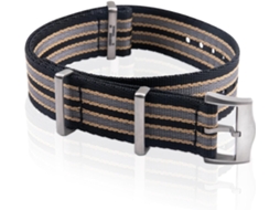 Pulseira para relógio 19mm, nylon, alta qualidade, fácil, resistente