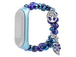 Pulseira De Reposição Para Xiaomi Mi Band 5/6 Com Pedras Naturais Olysi Shop