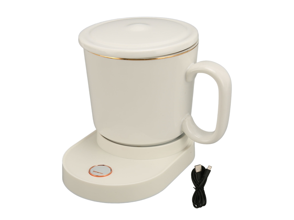 Aetheria aquecedor de Café Inteligente com Agitação Automática e Carga Sem Fio 55°c para Casa e Escritório