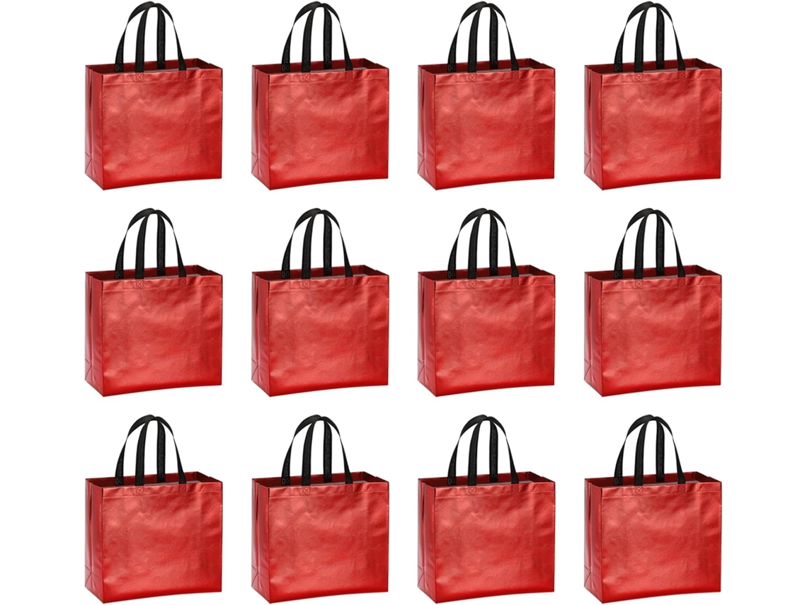 Conjunto Com 12 De Presente De Natal Tecido, Para Presentes Modelo 279