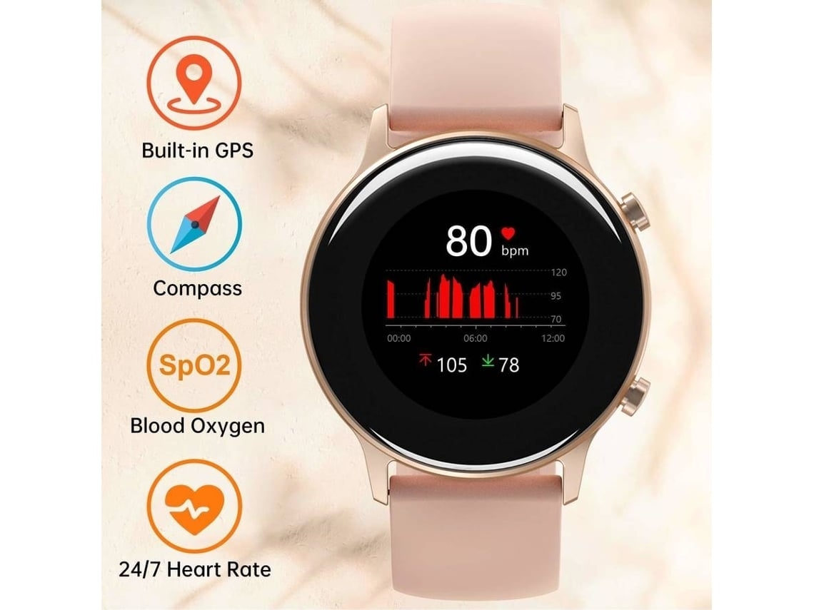 Smartwatch ALIMENTATION Yiz1419 Rosa