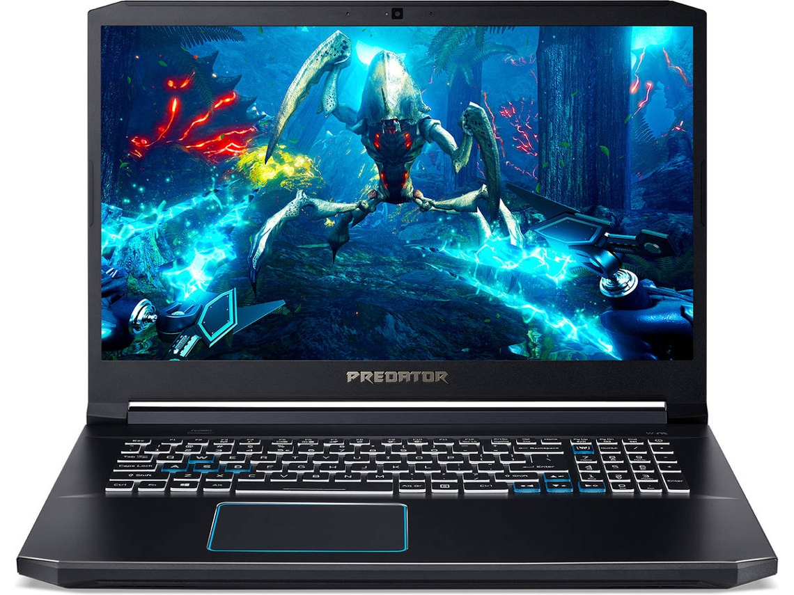 Portátil Gaming ACER Predator Helios 300 PH317-54-77JG (Intel Core i7-10750H - NVIDIA GeForce RTX 2060 - RAM: 16 GB - 512 GB SSD PCIe - 17.3'')