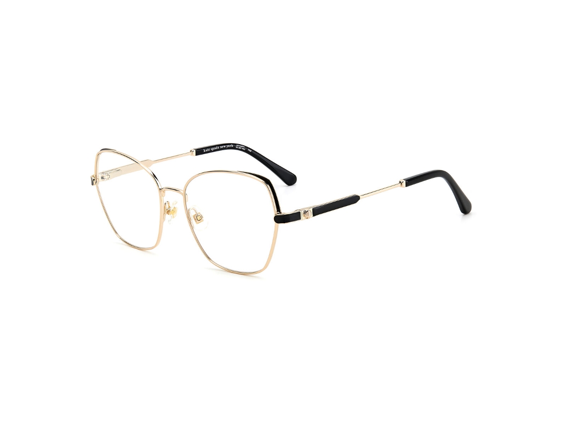 Armação de óculos Kate Spade Zeena-g-rhlf417 feminina (preta - metal - Ø 54 mm)