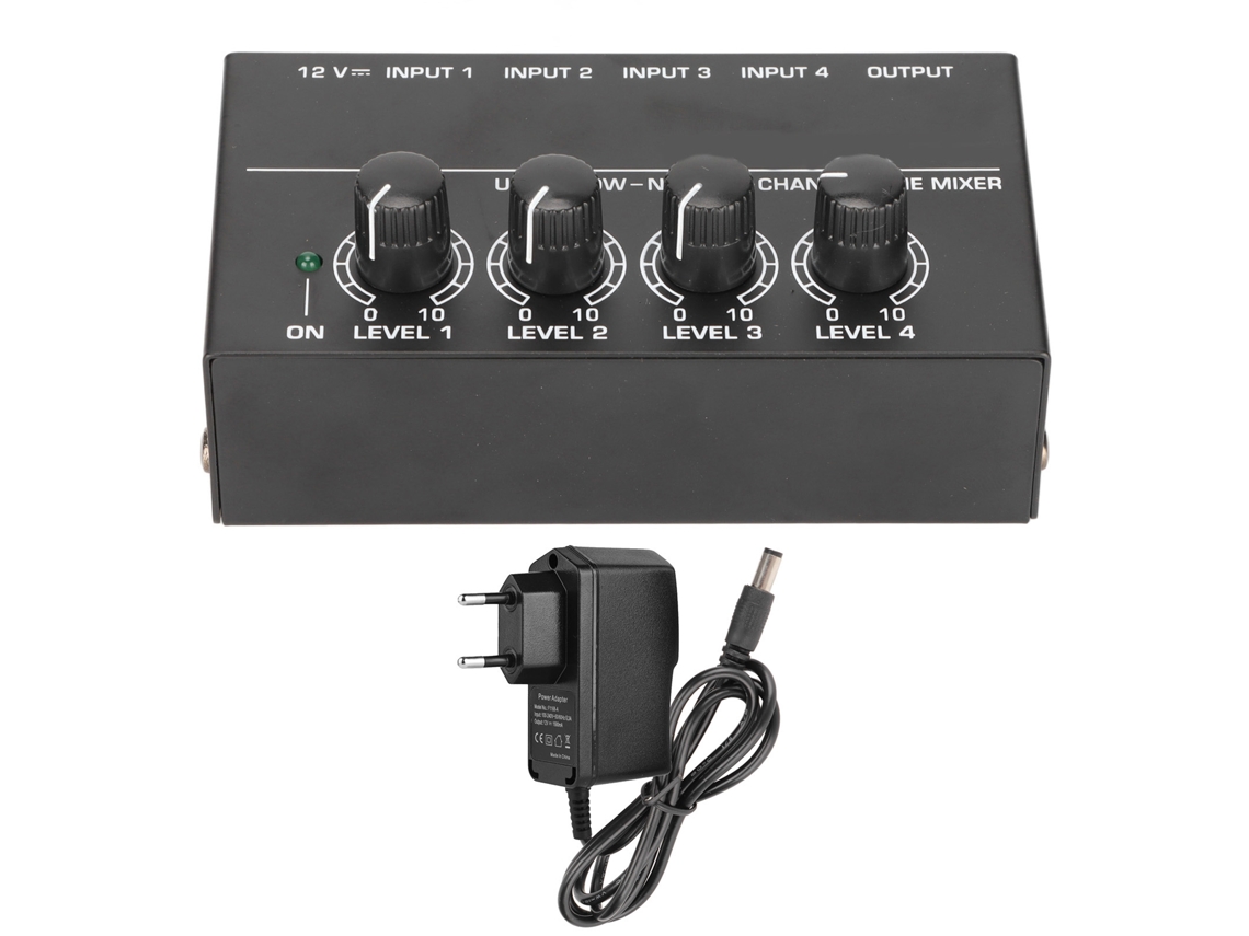 Mixer EOOCOO (mistura 4 Canais, Linha de Baixo Ruído)
