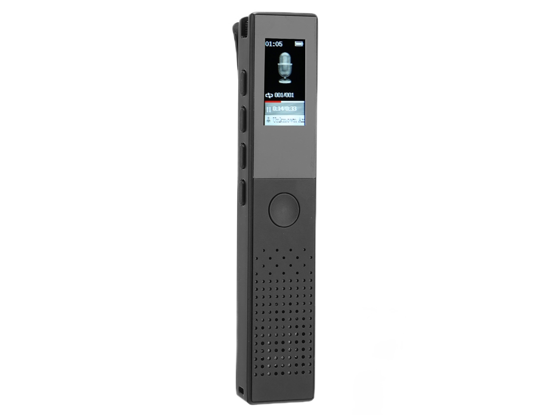 Gravador de Voz Mali digital portátil mini com gravação ativada por voz e reprodução usb 32gb