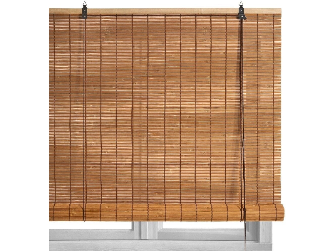 Estor Enrollável De Bambu Tostado 180x250 Cm