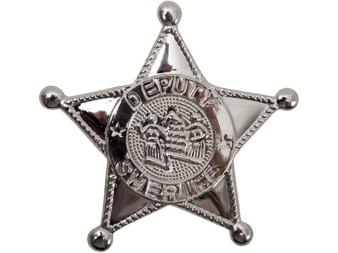 Placa DISFRAZZES Estrela De Xerife (6,5 cm)