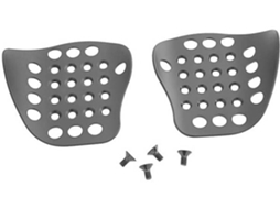 Conjunto de Apoios de Braço DEDA Parabolica/Fastblack2 (Cinzento-TU)