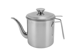 Copo de Óleo LAXISCREED Aço Inox 304 Tampa Protetora 1.8l