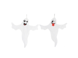Mali 2pcs Pingente de Fantasma de Tela para Halloween Decoração Exterior Balançante para Festas
