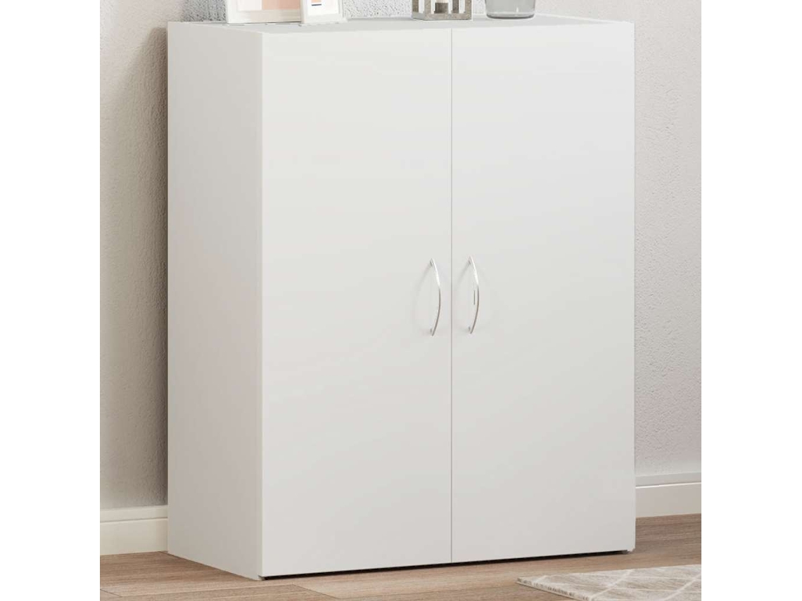 Vidaxl Arquivador 60x32x77,5 Cm Derivados De Madeira Branco