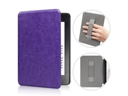 Capa Para Kindle Paperwhite 5 11ª Geração (6.8") 2021 Roxo Cuich