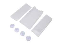Comedouro para Pássaros na Janela, Transparente, com Ventosas, Jardim, Decoração