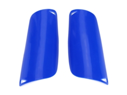 Caneleiras de futebol Slowmoose para adultos e crianças, azul, tamanho M