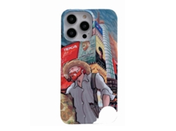 Capa De Celular Brilhante Com Pintura A Óleo Para Iphone 14
