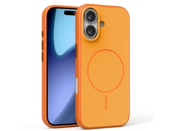 Capa Para Iphone 17 - Cor Sólida Com Magsafe Magnético E Superfície Fosca