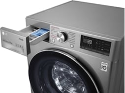 Máquina de Lavar e Secar Roupa LG F4DV7009S2S (6/9 kg - 1400 rpm - Inox) —  