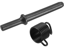 Ponta De Martelo Pneumático Para Rebites Maciços E Semi-ocos De 3 A 8 Mm