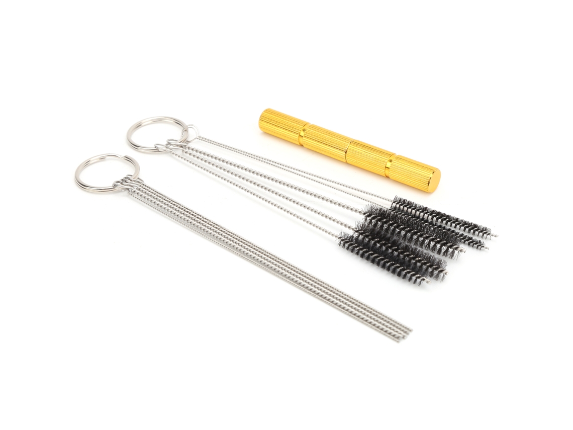 Laxiscreed Kit De Escovas Para Limpeza De Airbrush - Manutenção Profissional E Industrial