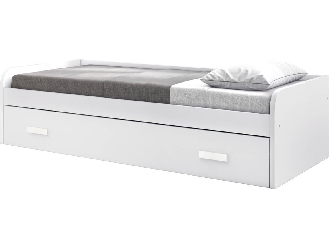 Cama VENPRODIN Gaveta (Dimensões do Colchão: 54x201x98 cm)