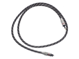 Cabo de áudio de fibra óptica digital de 100 cm para entusiastas de áudio, transmissão de áudio, 1 peça, D, preto, Slowmoose