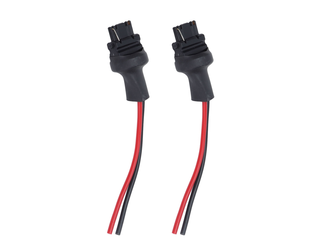 Laxiscreed Jogo De Conector De Cobre Com Dois Cabos Para Focos E Luzes De Nevoeiro 12v-24v