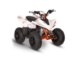 Moto 4 Térmico Para Crianças Kayo A70 70cc,branco