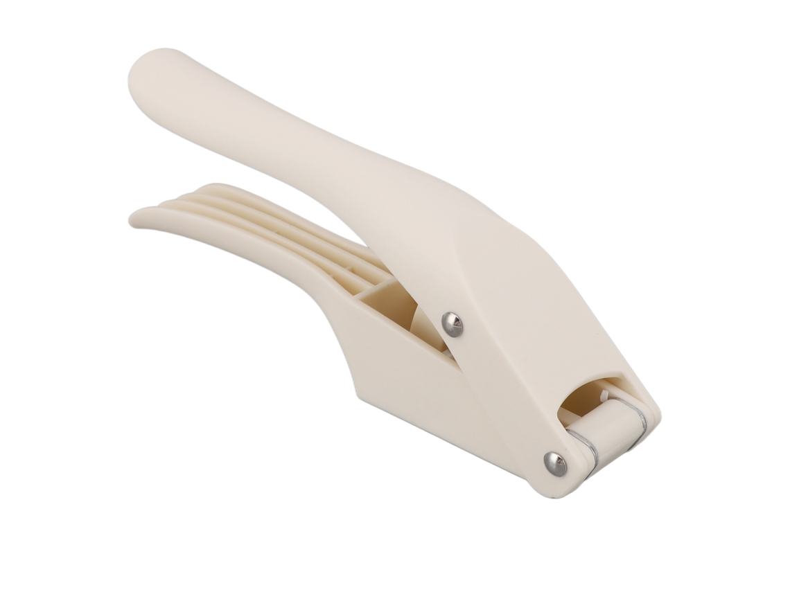 Apressador de Alho 2 em 1 LAXISCREED Ergonômico Branco