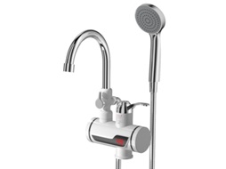 Aquecedor de água elétrico instantâneo de chuveiro de 3000 W com temperatura constante e aquecedor de água quente e fria.